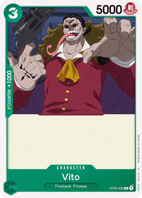 Vito (ST02-002) [Starter Deck 2: Worst Generation] | Jack's On Queen