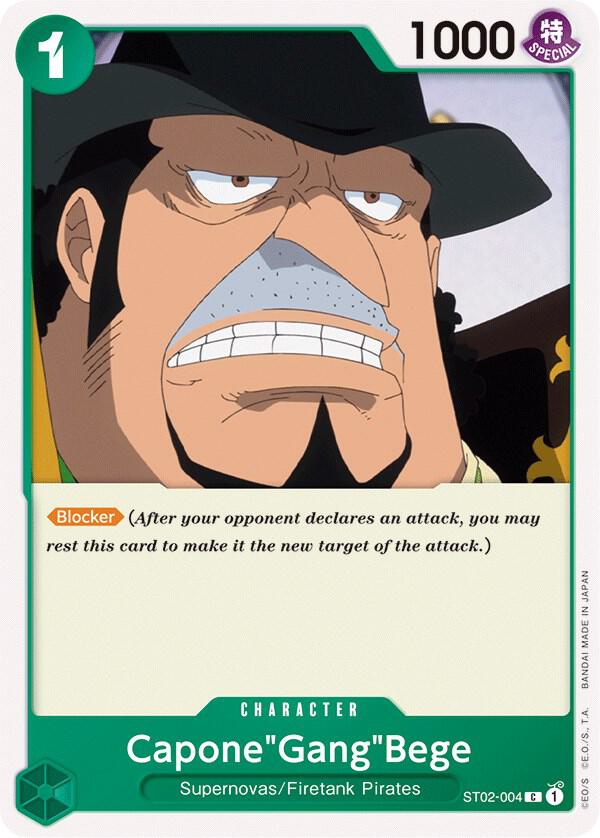 Capone"Gang"Bege (ST02-004) [Starter Deck 2: Worst Generation] | Jack's On Queen