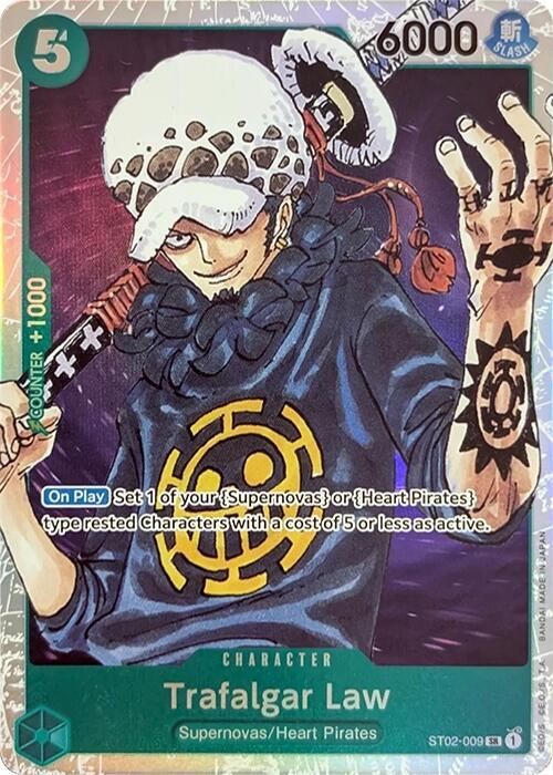 Trafalgar Law (ST02-009) [Starter Deck 2: Worst Generation] | Jack's On Queen
