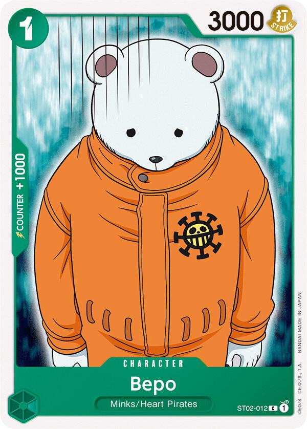 Bepo (ST02-012) [Starter Deck 2: Worst Generation] | Jack's On Queen