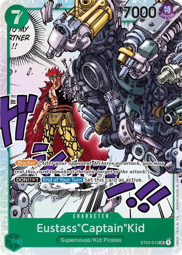 Eustass"Captain"Kid (013) (ST02-013) [Starter Deck 2: Worst Generation] | Jack's On Queen