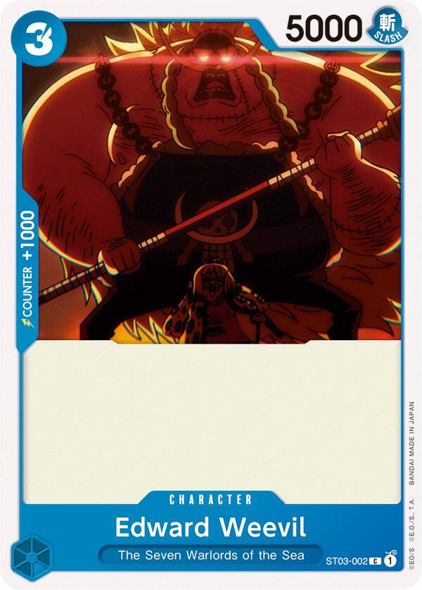 Edward Weevil (ST03-002) [Starter Deck 3: The Seven Warlords of The Sea] | Jack's On Queen