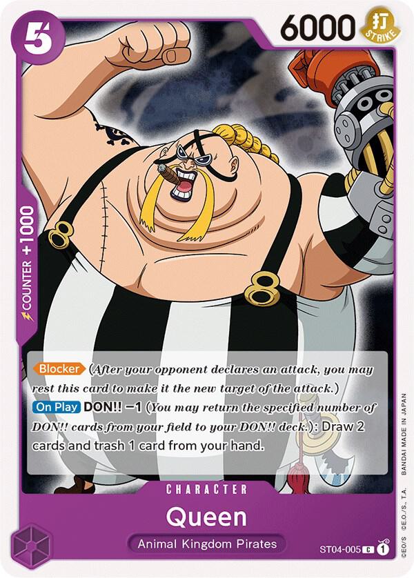 Queen (ST04-005) [Starter Deck 4: Animal Kingdom Pirates] | Jack's On Queen