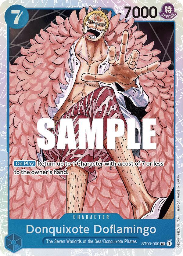 Donquixote Doflamingo (ST03-009) [Starter Deck 3: The Seven Warlords of The Sea] | Jack's On Queen