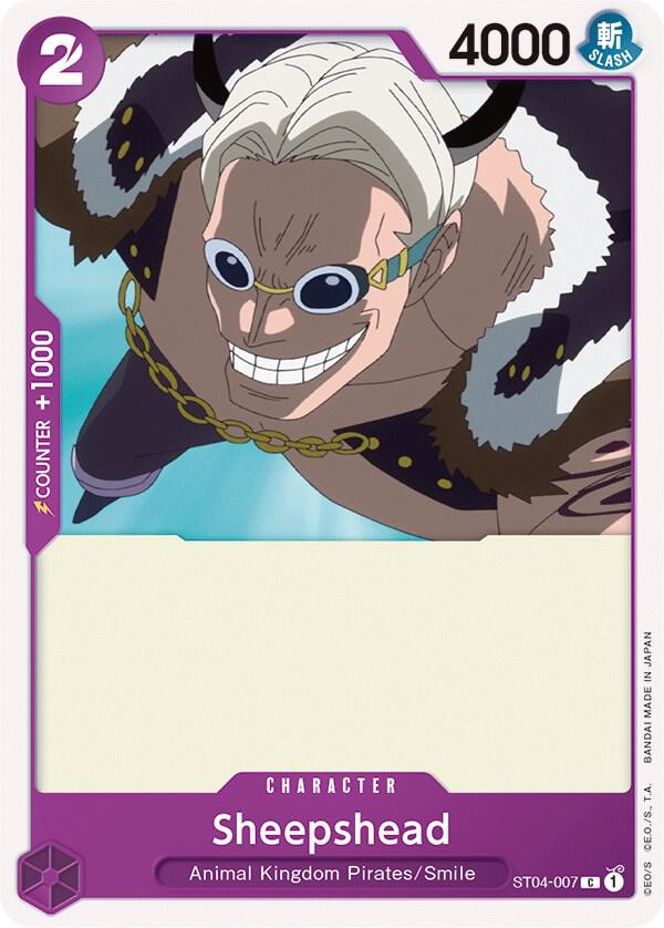 Sheepshead (ST04-007) [Starter Deck 4: Animal Kingdom Pirates] | Jack's On Queen