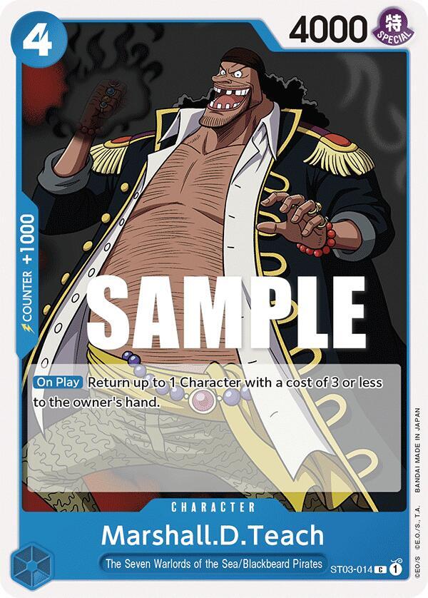 Marshall.D.Teach (ST03-014) [Starter Deck 3: The Seven Warlords of The Sea] | Jack's On Queen