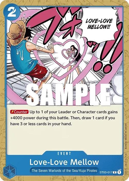 Love-Love Mellow (ST03-017) [Starter Deck 3: The Seven Warlords of The Sea] | Jack's On Queen