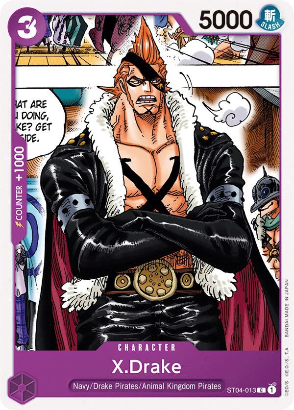 X.Drake (ST04-013) [Starter Deck 4: Animal Kingdom Pirates] | Jack's On Queen