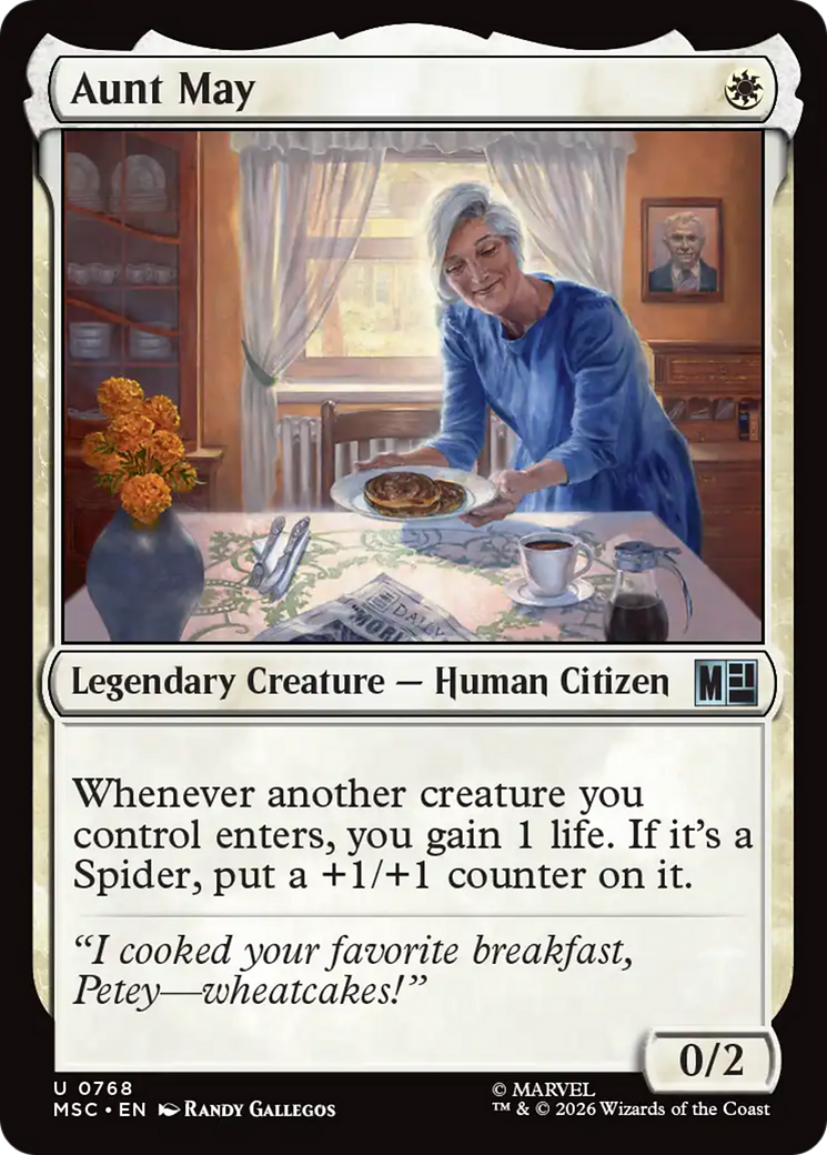 Aunt May [Marvel Super Heroes Commander] | Jack's On Queen