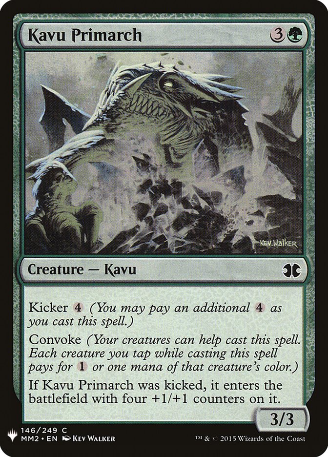Kavu Primarch [Mystery Booster] | Jack's On Queen
