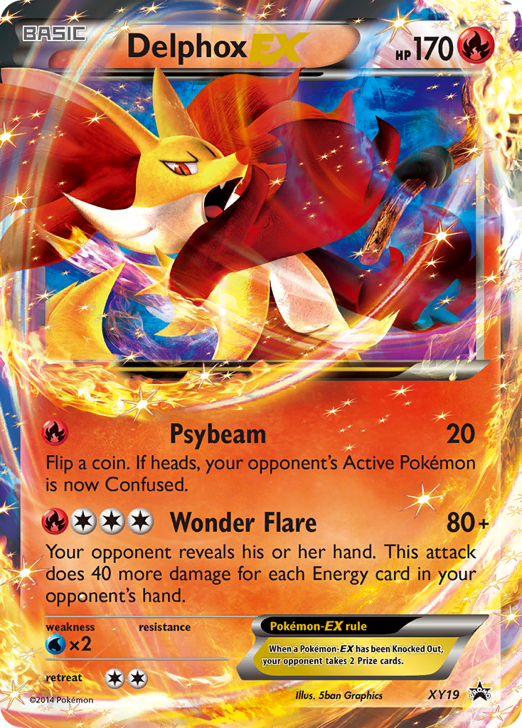 Delphox EX (XY19) [XY: Black Star Promos] | Jack's On Queen