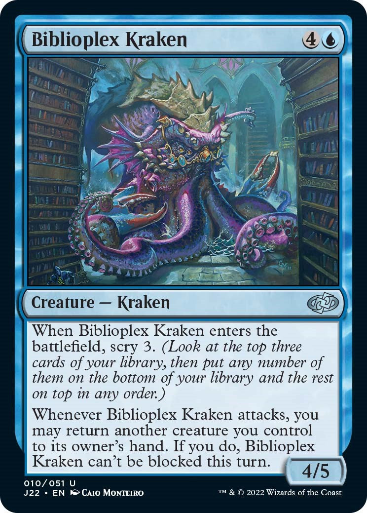 Biblioplex Kraken [Jumpstart 2022] | Jack's On Queen