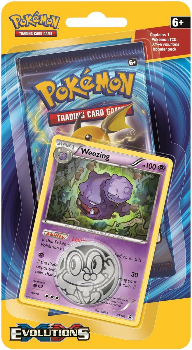 XY: Evolutions - Single Pack Blister (Weezing) | Jack's On Queen