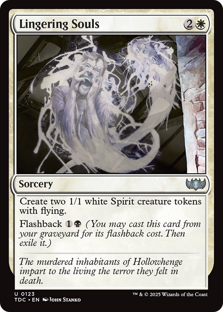 Lingering Souls [Tarkir: Dragonstorm Commander] | Jack's On Queen