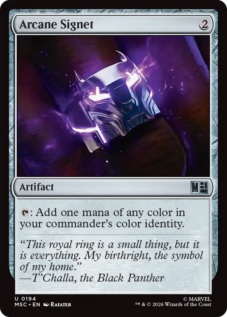 Arcane Signet (0194) [Marvel Super Heroes Commander] | Jack's On Queen