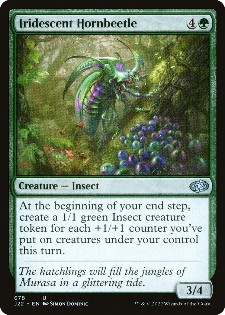 Iridescent Hornbeetle [Jumpstart 2022] | Jack's On Queen