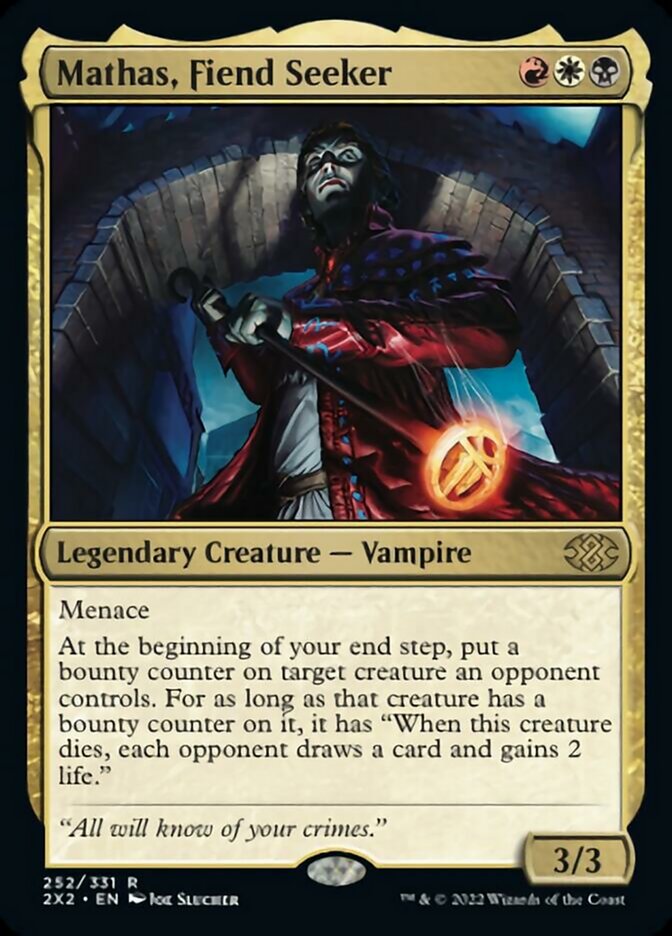 Mathas, Fiend Seeker [Double Masters 2022] | Jack's On Queen