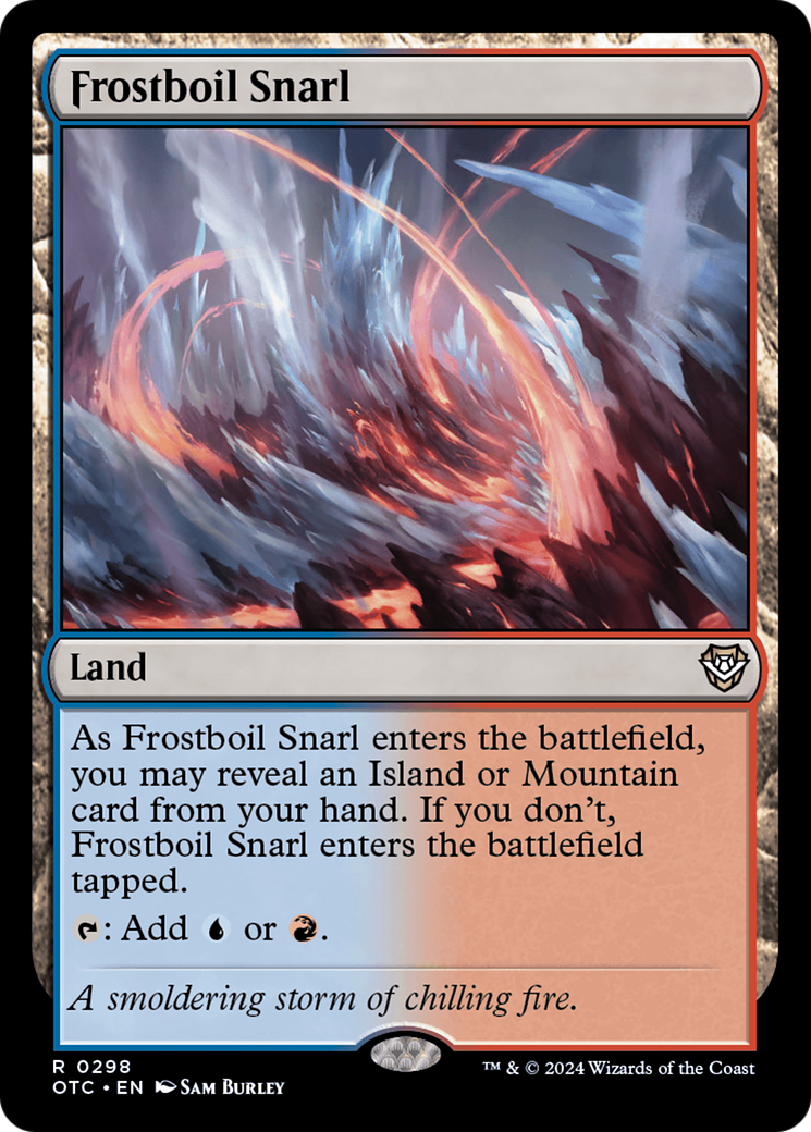 Frostboil Snarl [Outlaws of Thunder Junction Commander] | Jack's On Queen
