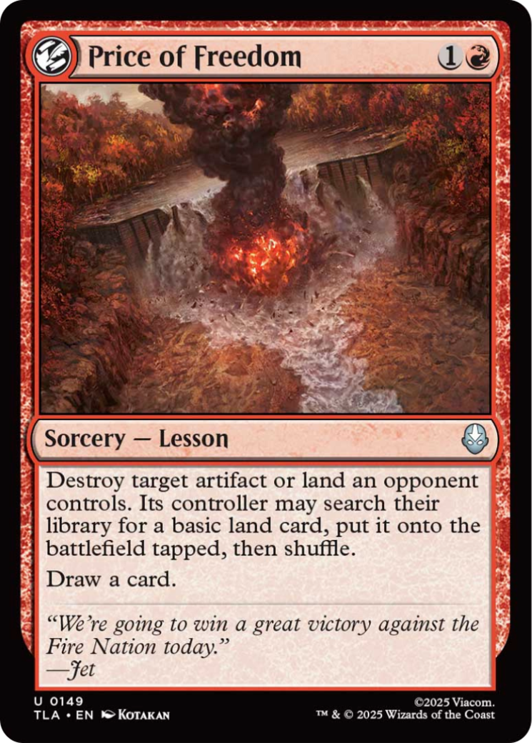 Price of Freedom [Avatar: The Last Airbender] | Jack's On Queen