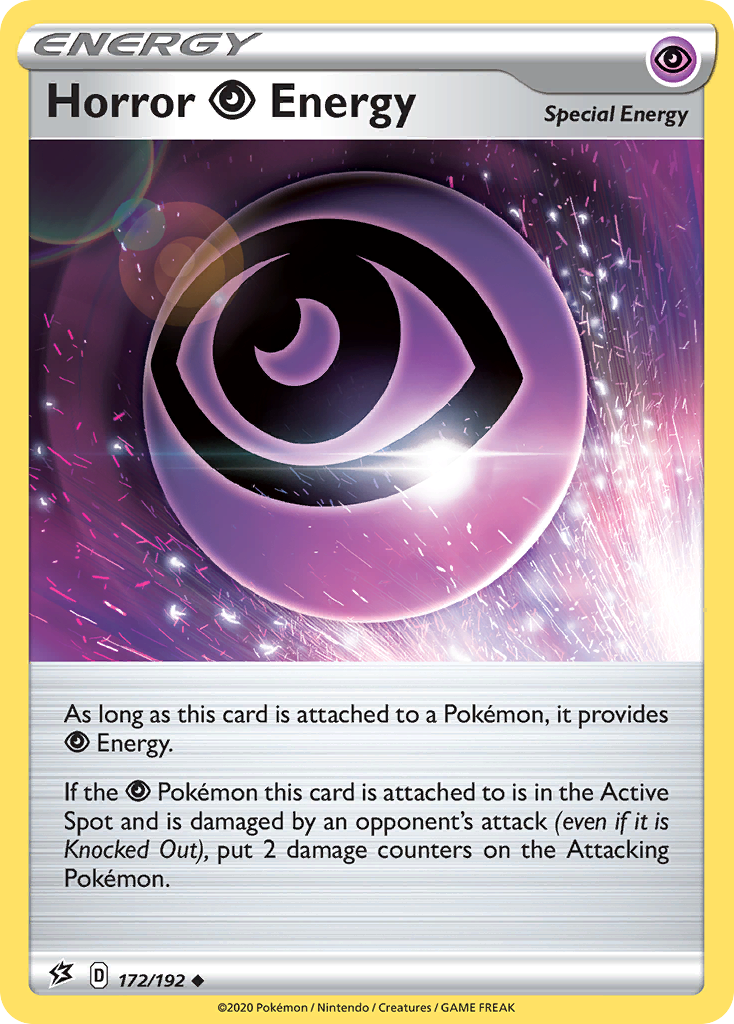 Horror Psychic Energy (172/192) [Sword & Shield: Rebel Clash] | Jack's On Queen