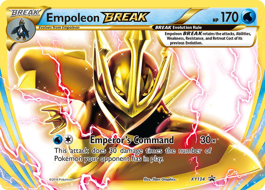 Empoleon BREAK (XY134) [XY: Black Star Promos] | Jack's On Queen