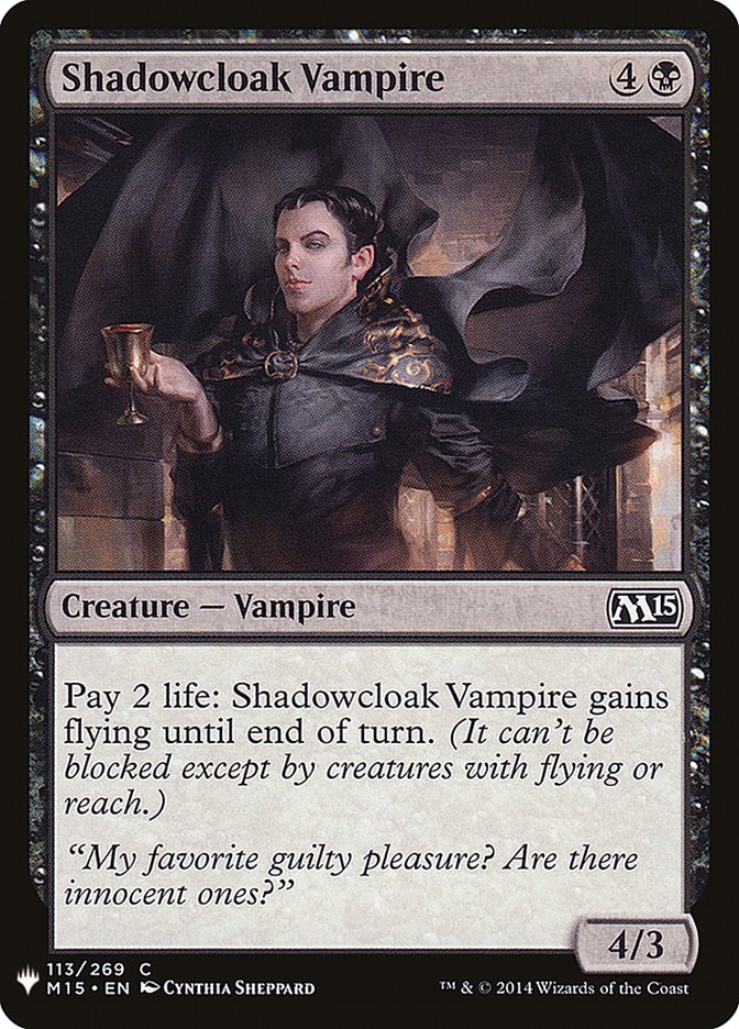 Shadowcloak Vampire [Mystery Booster] | Jack's On Queen