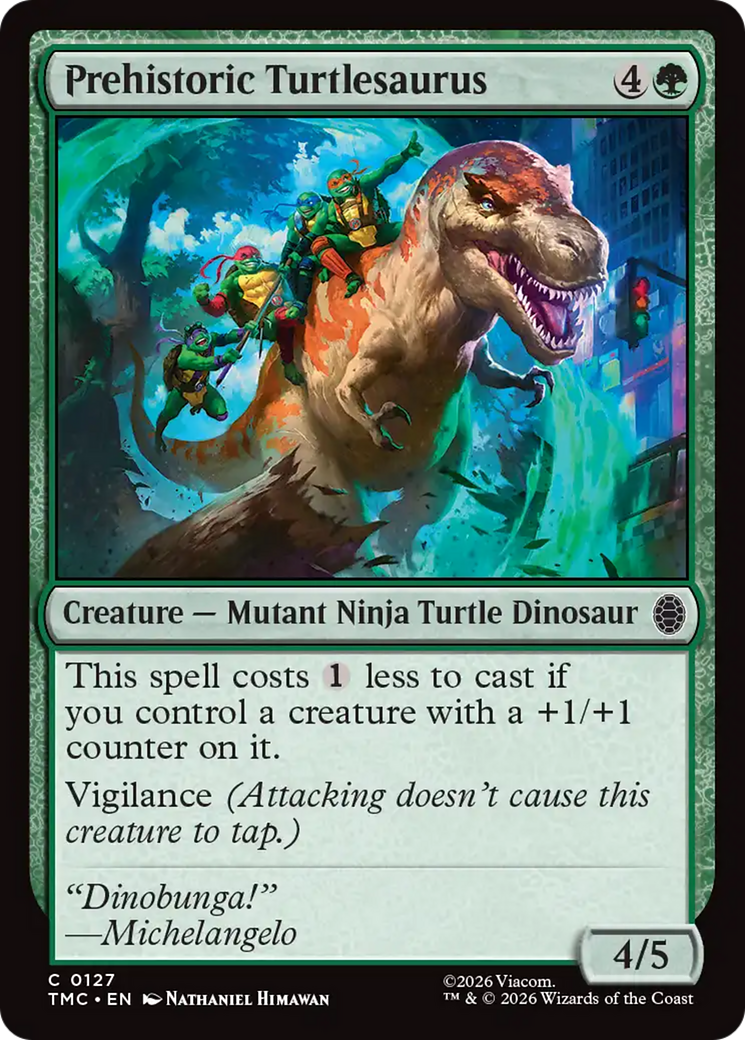 Prehistoric Turtlesaurus [Teenage Mutant Ninja Turtles Commander] | Jack's On Queen