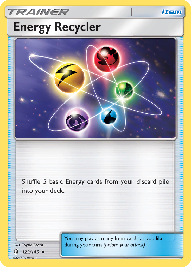 Energy Recycler (123/145) [Sun & Moon: Guardians Rising] | Jack's On Queen