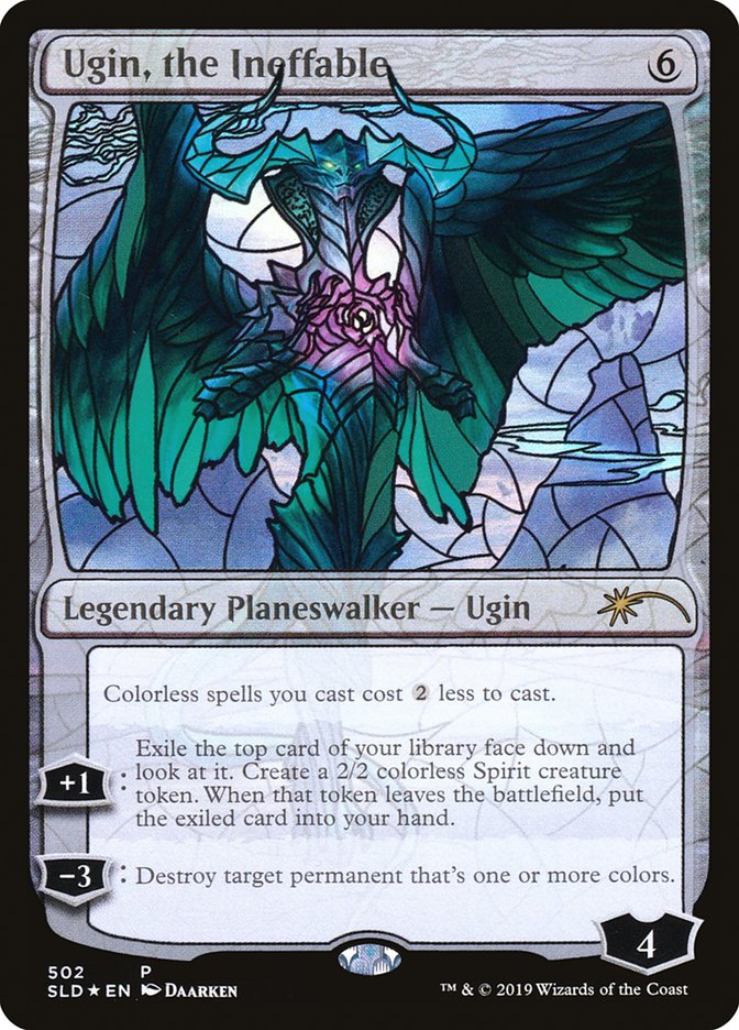 Ugin, the Ineffable (Stained Glass) [Secret Lair Drop Promos] | Jack's On Queen