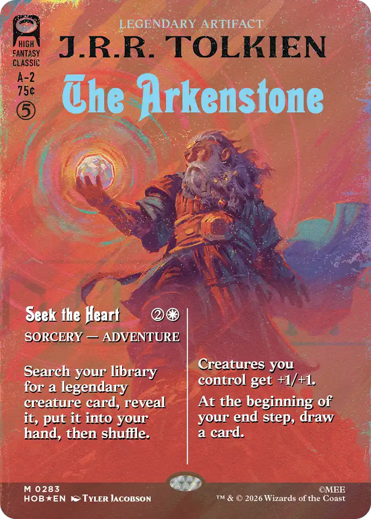 The Arkenstone (Borderless) (Surge Foil) [The Hobbit] | Jack's On Queen
