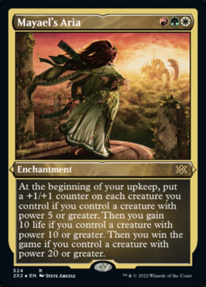 Mayael's Aria (Foil Etched) [Double Masters 2022] | Jack's On Queen