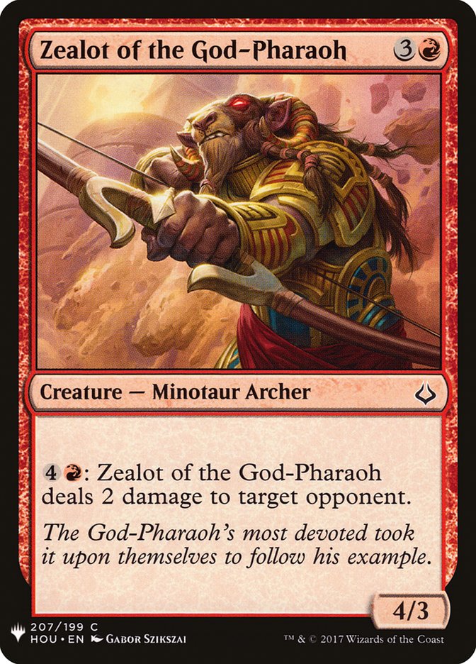 Zealot of the God-Pharaoh [Mystery Booster] | Jack's On Queen