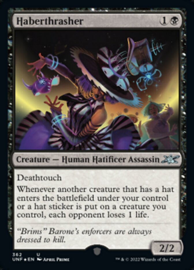 Haberthrasher (Galaxy Foil) [Unfinity] | Jack's On Queen