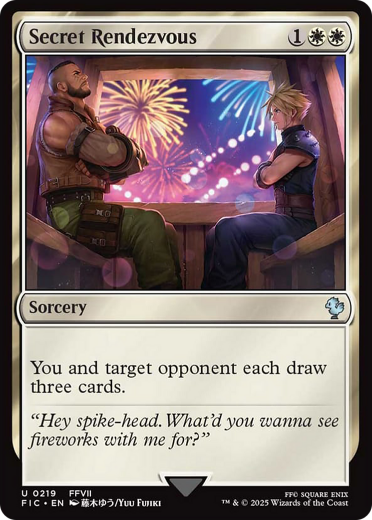 Secret Rendezvous (0219) [FINAL FANTASY Commander] | Jack's On Queen