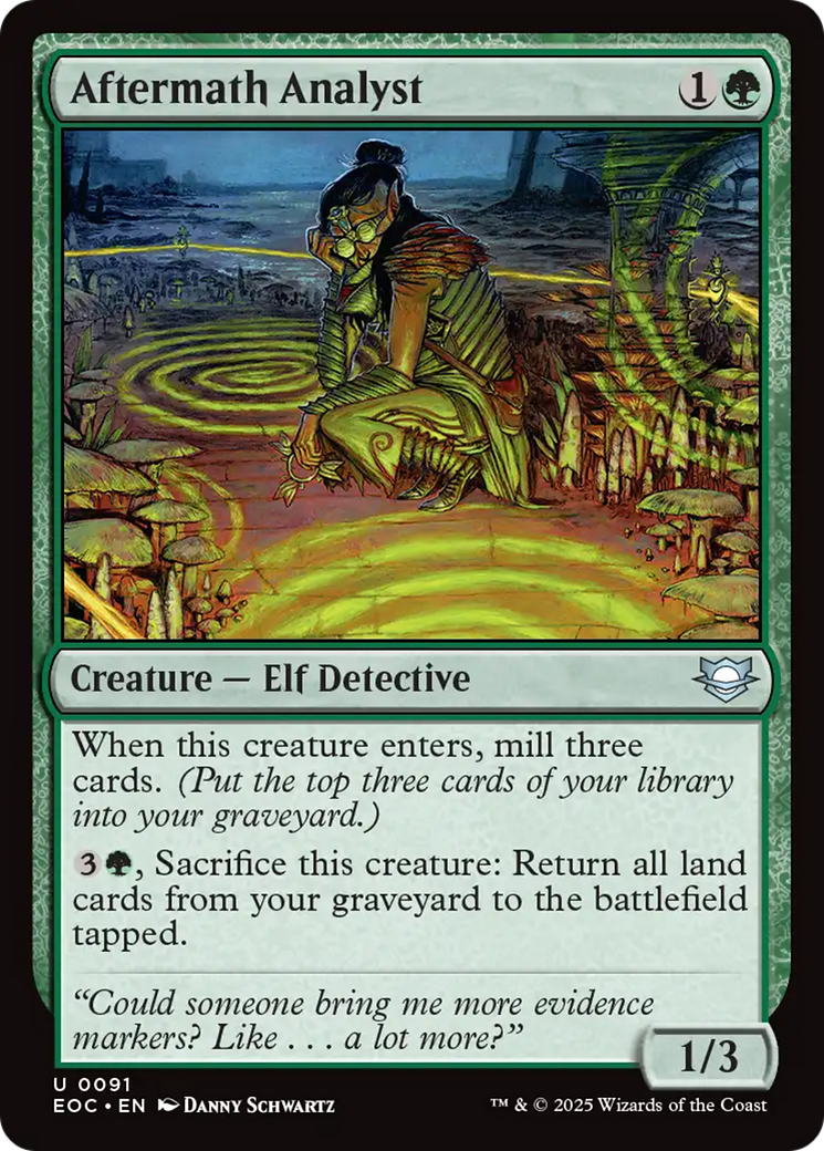 Aftermath Analyst [Edge of Eternities Commander] | Jack's On Queen