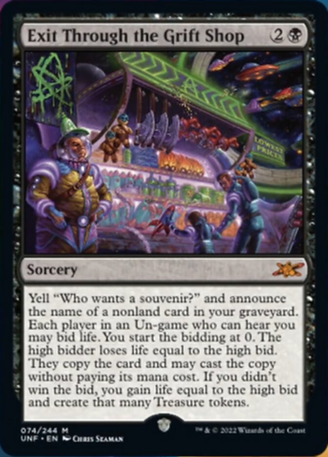 Exit Through the Grift Shop [Unfinity] | Jack's On Queen