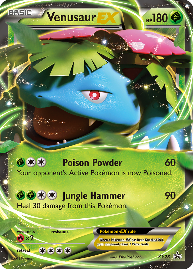 Venusaur EX (XY28) [XY: Black Star Promos] | Jack's On Queen