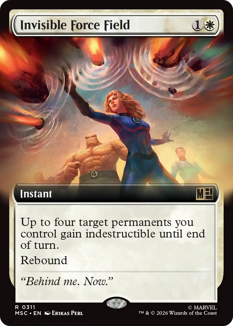 Invisible Force Field (Extended Art) [Marvel Super Heroes Commander] | Jack's On Queen