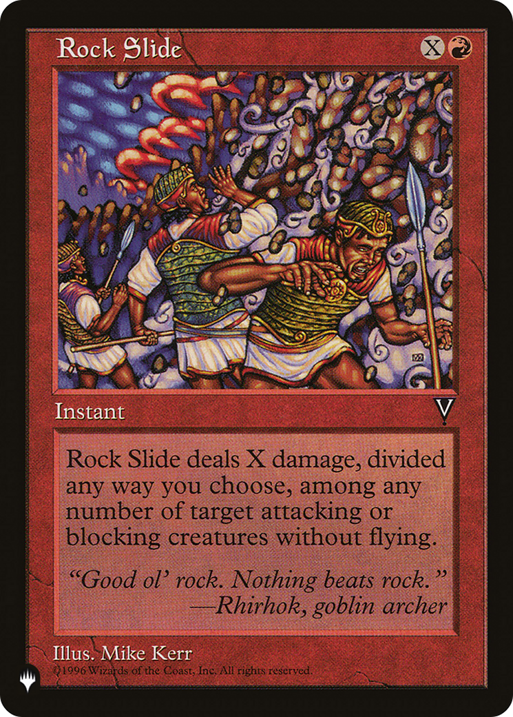 Rock Slide [The List] | Jack's On Queen