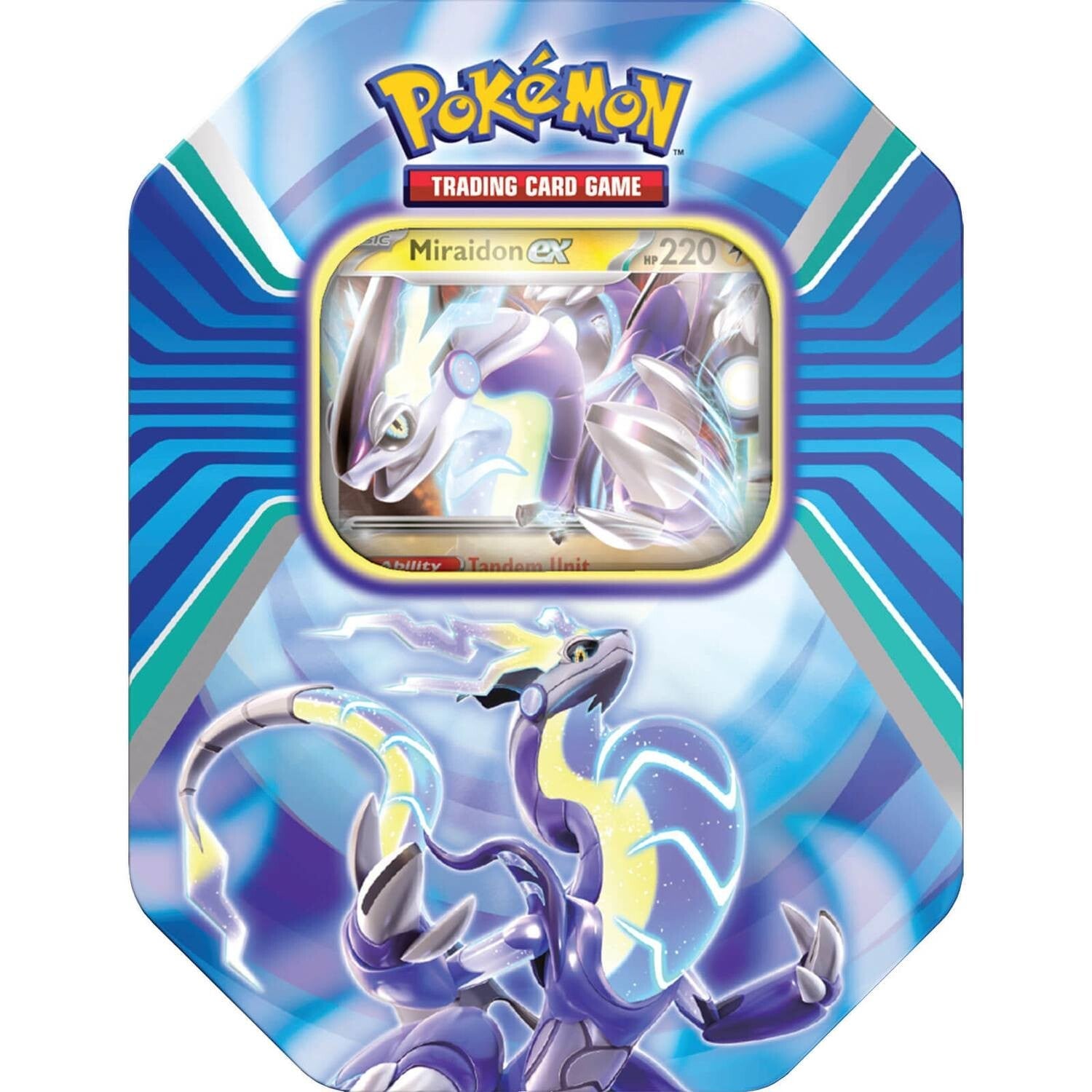 Paldea Legends Tins (Miraidon ex) (International Version) | Jack's On Queen