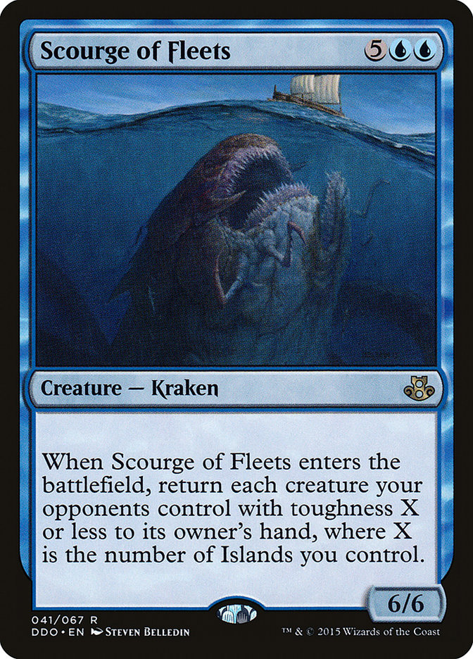 Scourge of Fleets [Duel Decks: Elspeth vs. Kiora] | Jack's On Queen