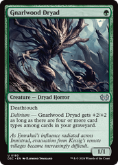 Gnarlwood Dryad [Duskmourn: House of Horror Commander] | Jack's On Queen