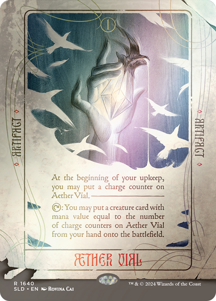 Aether Vial (Rainbow Foil) [Secret Lair Drop Series] | Jack's On Queen