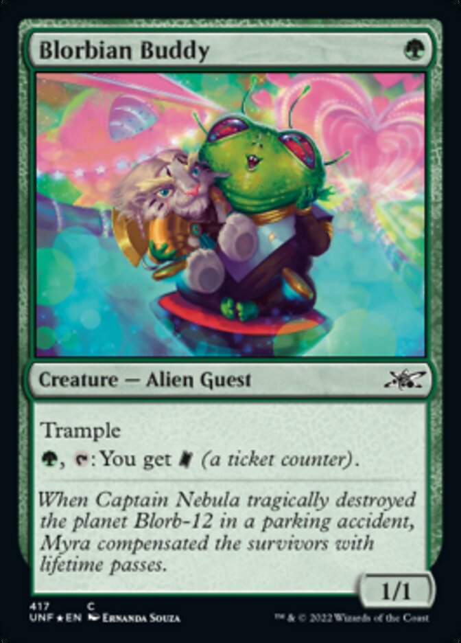 Blorbian Buddy (Galaxy Foil) [Unfinity] | Jack's On Queen