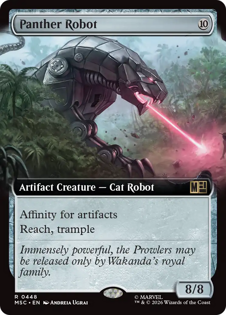 Panther Robot (Extended Art) [Marvel Super Heroes Commander] | Jack's On Queen