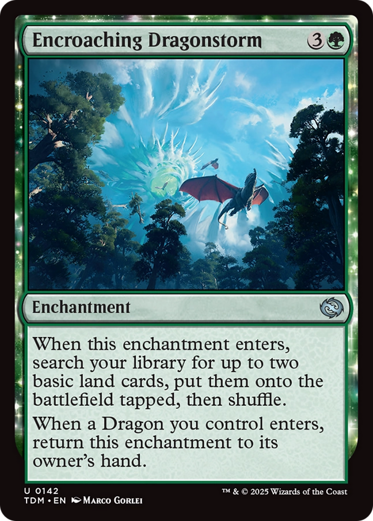 Encroaching Dragonstorm [Tarkir: Dragonstorm] | Jack's On Queen