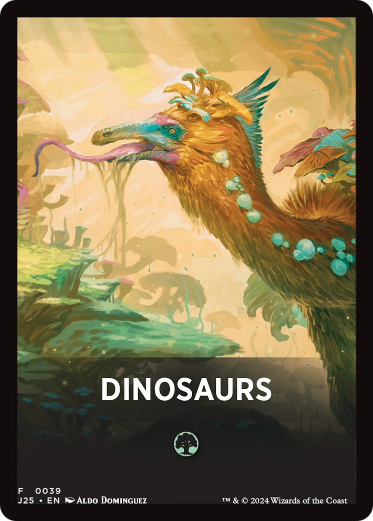 Dinosaurs Theme Card [Foundations Jumpstart Front Cards] | Jack's On Queen