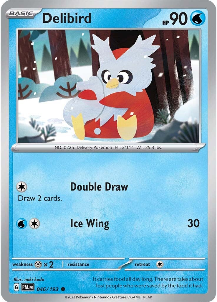 Delibird (046/193) [Scarlet & Violet: Paldea Evolved] | Jack's On Queen