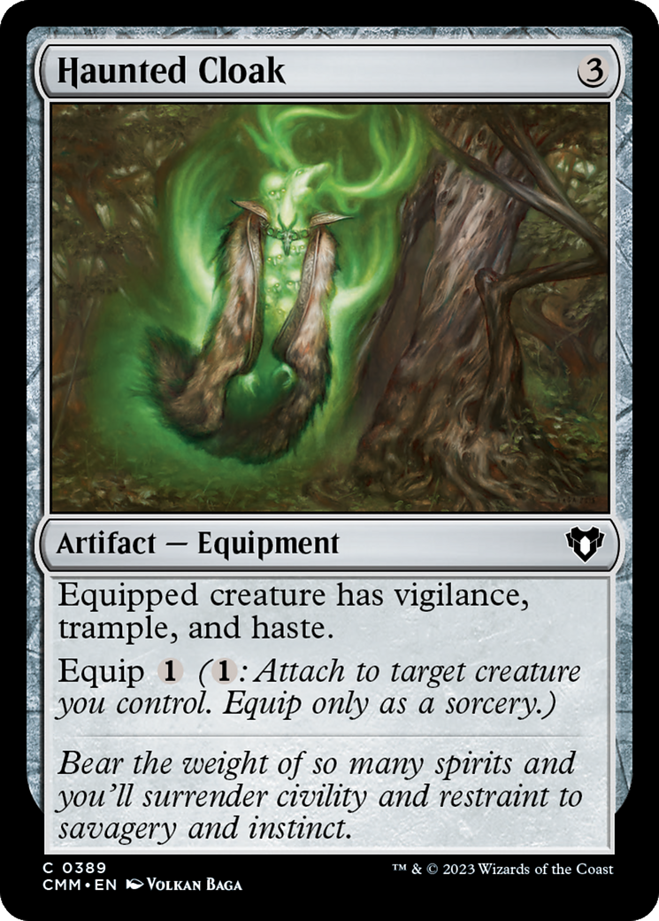 Haunted Cloak [Commander Masters] | Jack's On Queen