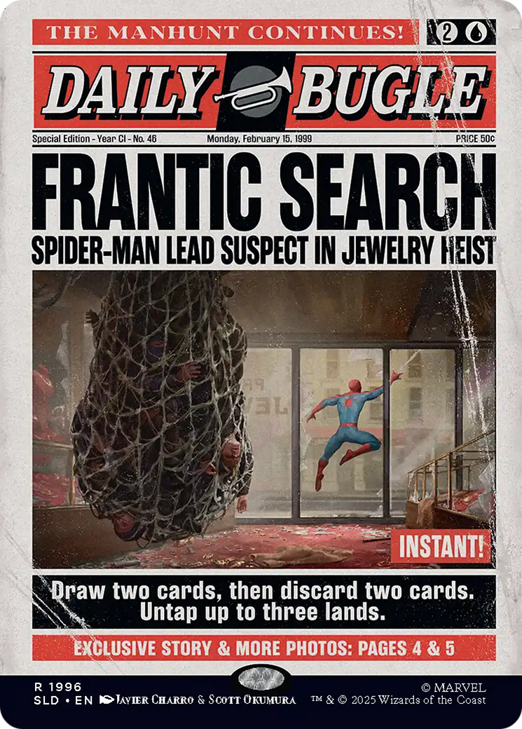 Frantic Search (1996) (Rainbow Foil) [Secret Lair Drop Series] | Jack's On Queen